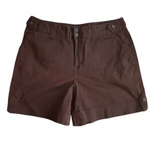 St John's Bay Brown Shorts, L(12)